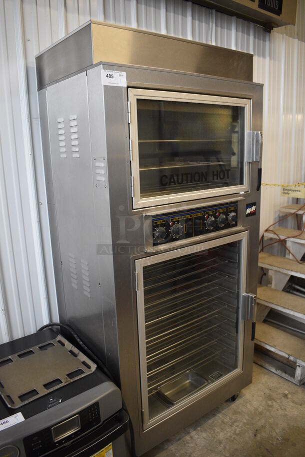 Nu Vu Model SUB-123 Stainless Steel Commercial Electric Powered Oven Proofer on Commercial Casters. 208 Volts, 3 Phase. 36x28x77 - Image 7 of 7