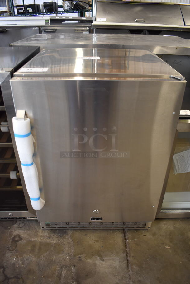 BRAND NEW! Whynter BOR-53024-SSW Stainless Steel Commercial Mini Cooler. 115 Volts, 1 Phase. 24x24x34. Tested and Working! - Image 1 of 8