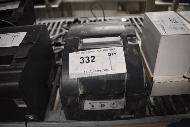 Epson Model M188B Receipt Printer. 6.5x9.5x5.5 - Image 1 of 4