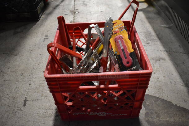 ALL ONE MONEY! Crate of Various BRAND NEW Items Including Tongs - Image 6 of 6