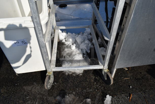 Metal Commercial Pan Transport Rack on Commercial Casters. - Image 2 of 3
