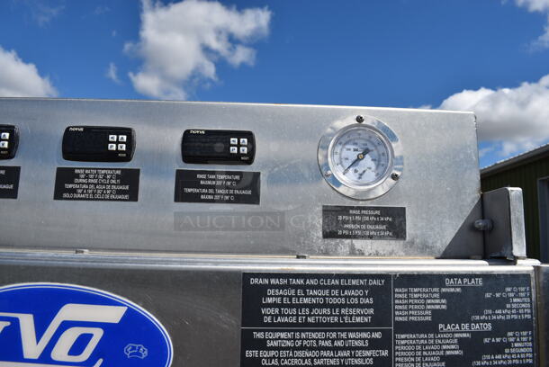 LVO FL14E Stainless Steel Commercial Pot / Pan Washer. 460 Volts, 3 Phase. 36x48x84 - Image 6 of 10