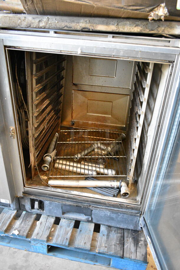 Rational LM100EE.AXXXX iCombi Pro Stainless Steel Commercial Countertop Electric Powered Combi Convection Oven. 440/480 Volts.  - Image 5 of 8