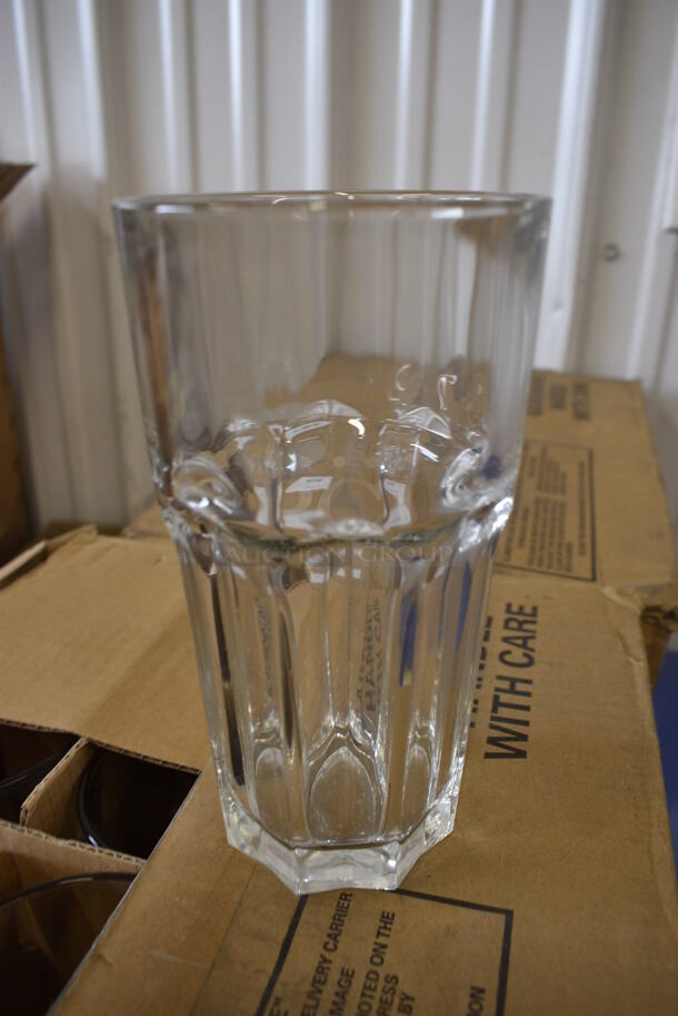 24 BRAND NEW IN BOX! Arcoroc Granite Cooler Beverage Glasses. 4x4x7. 24 Times Your Bid! - Image 1 of 3