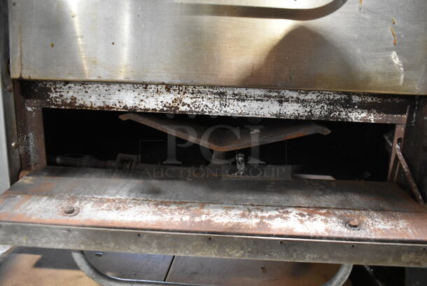 2 Bakers Pride Stainless Steel Commercial Natural Gas Powered Single Deck Pizza Ovens. 2 Times Your Bid! - Image 7 of 9