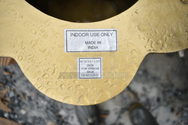 BRAND NEW SCRATCH AND DENT! Serena & Lily TB-ACC232-01 Avondale Martini Table - Image 5 of 5