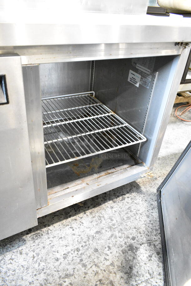 Metalfrio PICL2-71-9 Stainless Steel Commercial Pizza Prep Table on Commercial Casters. 115 Volts, 1 Phase. Tested and Powers On But Does Not Get Cold - Image 12 of 12