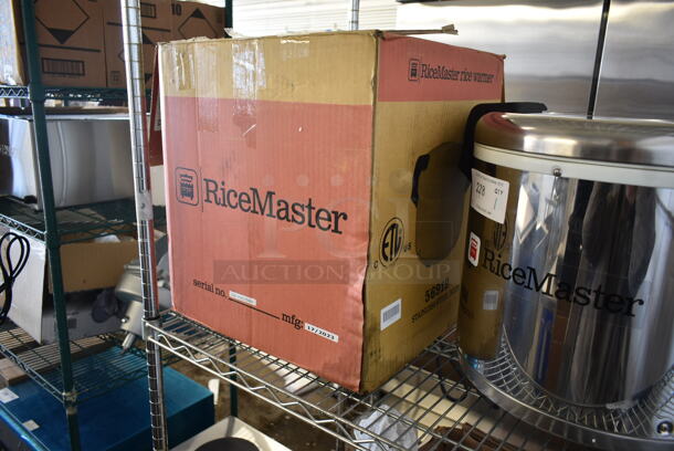 BRAND NEW SCRATCH AND DENT! RiceMaster 56919 Stainless Steel Commercial Electric Rice Warmer. 120 Volts, 1 Phase. Tested and Working! - Image 6 of 6