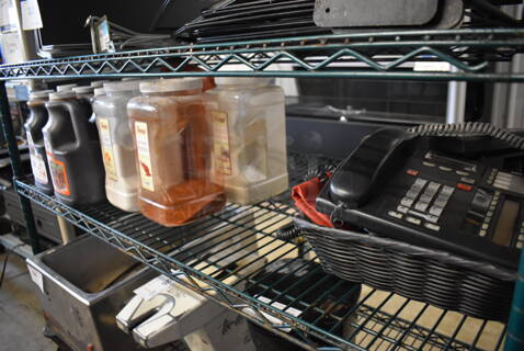 ALL ONE MONEY! Tier Lot of Various Paper Products Including Spices and Teriyaki Sauce