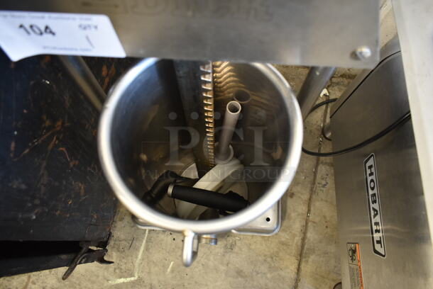 F. Dick Stainless Steel Commercial Manual Sausage Stuffer. - Image 3 of 5