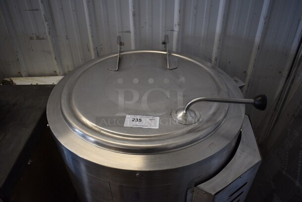 Legion Model LFC-20 Stainless Steel Commercial Floor Style Electric Powered Steam Jacketed Steam Kettle. 380 Volts, 3 Phase. 31x33x38 - Image 3 of 9