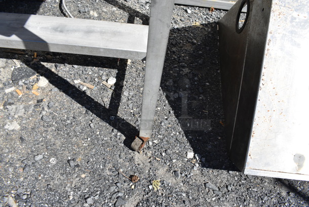 Metal Commercial Station on Commercial Casters. 38x25x37 - Image 4 of 4