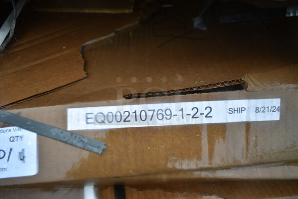 3 BRAND NEW SCRATCH AND DENT! Items Including 2 Kitchen Traffic Door, and 1 Box Hardware. 3 Times Your Bid! May Be Missing Pieces.  - Image 5 of 6