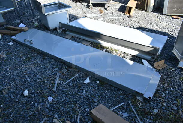 BRAND NEW SCRATCH AND DENT! Regency 600DOS1896 Stainless Steel Commercial 2 Tier Shelf. - Image 1 of 4