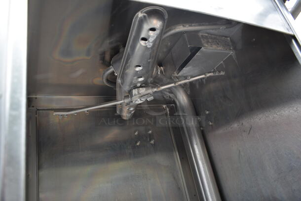 Hobart AM14C Stainless Steel Commercial Corner Pass Through Dishwasher. 208-230 Volts, 3 Phase.  - Image 8 of 11