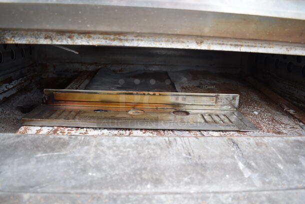 2 Morello Stainless Steel Commercial Natural Gas Powered Single Deck Pizza Ovens w/ Cooking Stones. 2 Times Your Bid! - Image 7 of 10