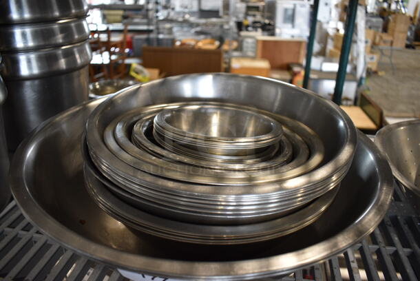 27 Various Metal Bowls. Includes 6.5x6.5x2.5. 27 Times Your Bid! - Image 3 of 3