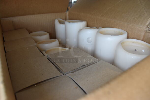 ALL ONE MONEY! Lot of 2 Boxes of Candles. 3x3x4 - Image 2 of 3