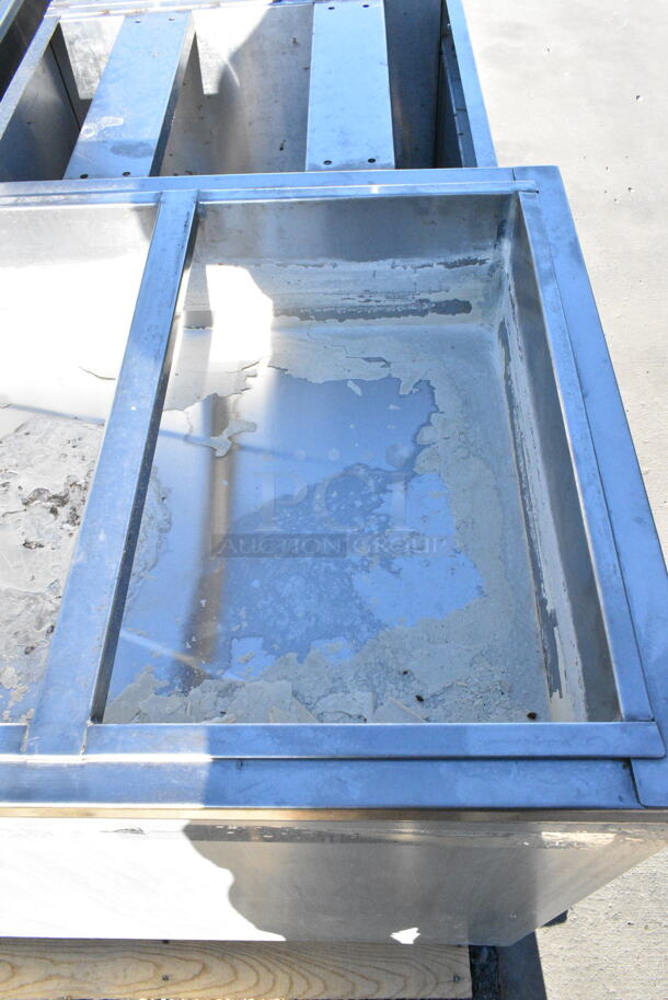 Metal Commercial Ice Table Buffet Station. - Image 4 of 6