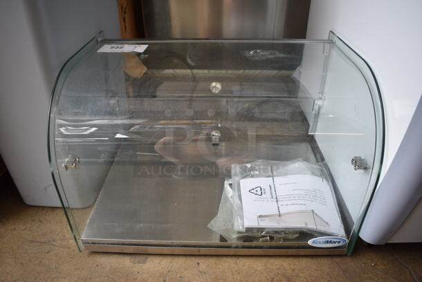 BRAND NEW! KoolMore Model DC-2C Glass Countertop Dry Display Case Merchandiser. 22x14x14.5