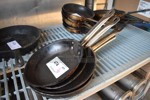 4 Various Metal Skillets. Includes 18x10x2.5. 4 Times Your Bid! - Image 1 of 3
