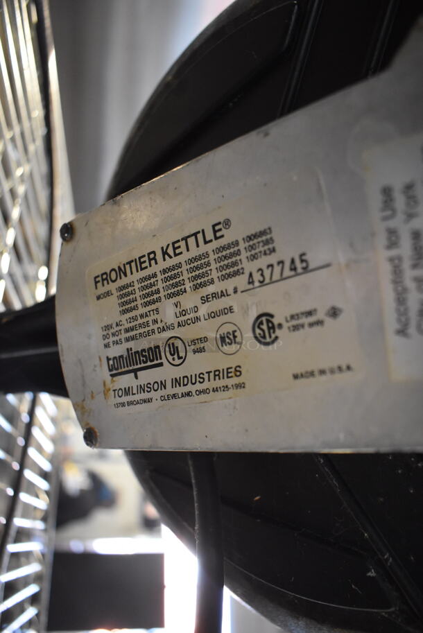 Frontier Metal Commercial Countertop Soup Kettle Food Warmer. 120 Volts, 1 Phase. 14x14x13. Tested and Working! - Image 5 of 5