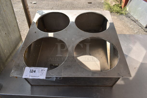 Metal 4 Cut Out Stand. - Image 1 of 4