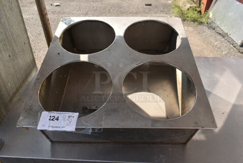 Metal 4 Cut Out Stand.