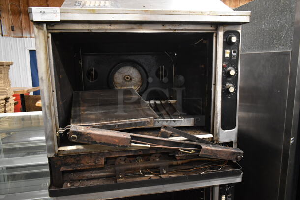 2 Blodgett tainless Steel Commercial Natural Gas Powered Full Size Convection Ovens for Parts. 2 Times Your Bid! - Image 3 of 7