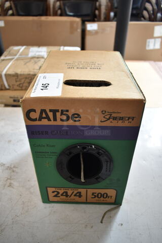 Box of Cat5e Saber Link Cable Riser