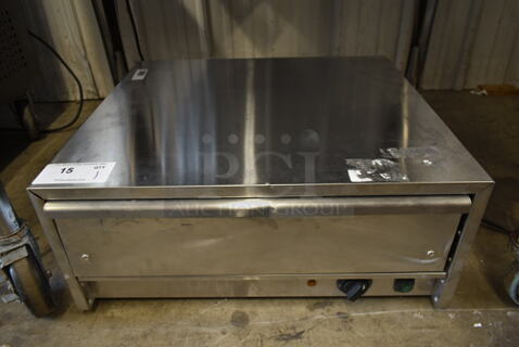 Avantco 177BW32 Stainless Steel Commercial Single Drawer Warming Drawer. 120 Volts, 1 Phase. Tested and Working!