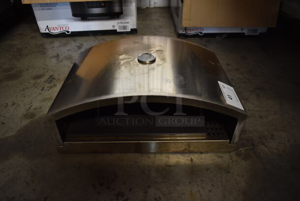 Pizza Stone Stainless Steel Commercial Accessory for Smoker / Grill. - Image 2 of 9