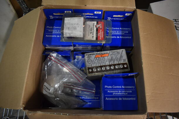 BRAND NEW IN BOX! Lot of Various BRAND NEW Items Including Intermatic Photo Control Accessory and Sidewind Gear Kit - Image 2 of 6