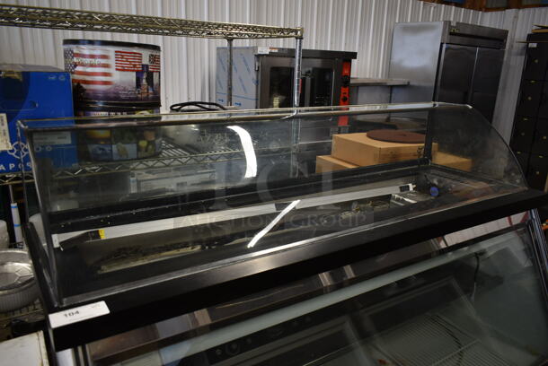 Marc CG-651C Metal Commercial Floor Style Deli Display Case Merchandiser w/ Top Display. 120 Volts, 1 Phase. Tested and Powers On But Does Not Get Cold - Image 2 of 6