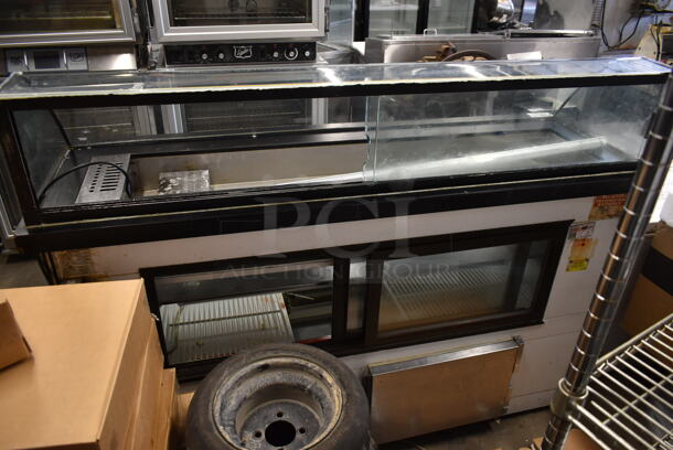 Marc CG-651C Metal Commercial Floor Style Deli Display Case Merchandiser w/ Top Display. 120 Volts, 1 Phase. Tested and Powers On But Does Not Get Cold - Image 6 of 6