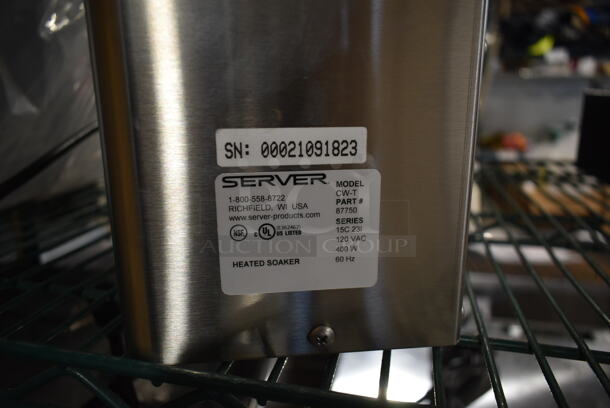 BRAND NEW SCRATCH AND DENT! Server CW-T Stainless Steel ConserveWell. 120 Volts, 1 Phase. Tested and Working! - Image 4 of 5