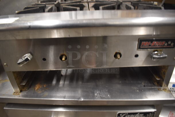 Tri-Star Commercial Stainless Steel Countertop Natural Gas Powered Hot Plate With 4 Burners. - Image 4 of 6