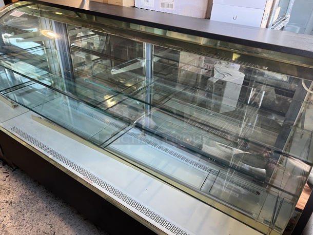 Metal Commercial Floor Style Chocolate Display Case Merchandiser. 72x24x49. Tested and Working! - Image 3 of 5