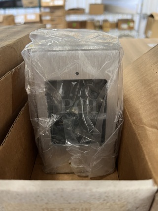 ALL ONE MONEY! Lot of 2 Boxes of Metal Single Face Outlet Box. 3.5x3.5x3.5