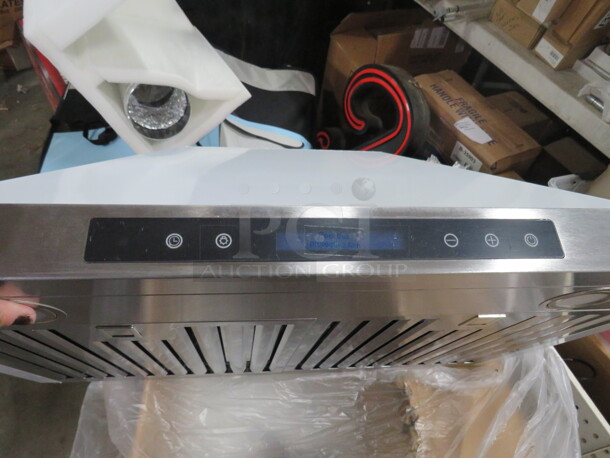 NEW Ekon Stainless Steel Range Hood. With Manual And Remote. #NAP02 - Image 3 of 6