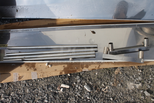 ALL ONE MONEY! Lot of 2 BRAND NEW SCRATCH AND DENT! Stainless Steel Under Shelf. - Image 3 of 3