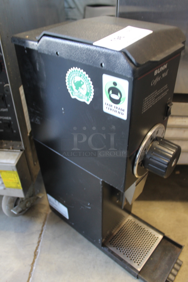 2016 Bunn G3 HD Metal Commercial Countertop Coffee Bean Grinder. 120 Volts, 1 Phase. Tested and Working! - Image 4 of 7