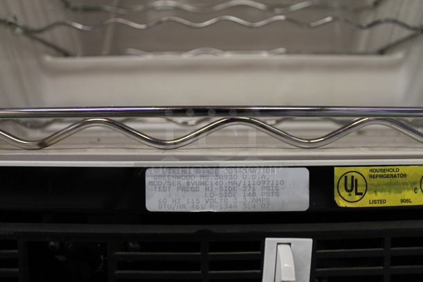 Viking VUWC140 Metal Commercial Mini Wine Chiller Merchandiser. 115 Volts, 1 Phase. Tested and Working! - Image 4 of 4