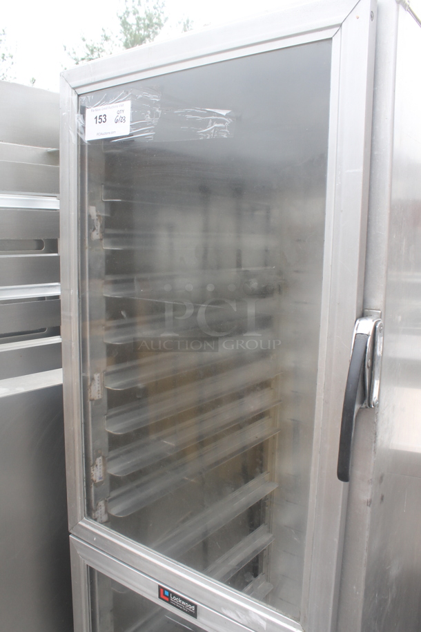 Lockwood Metal Commercial Enclosed Pan Transport Rack on Commercial Casters. - Image 3 of 8