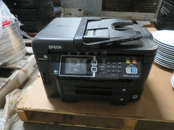 One Epson Workforce All In 1 Printer. #WF-3640
