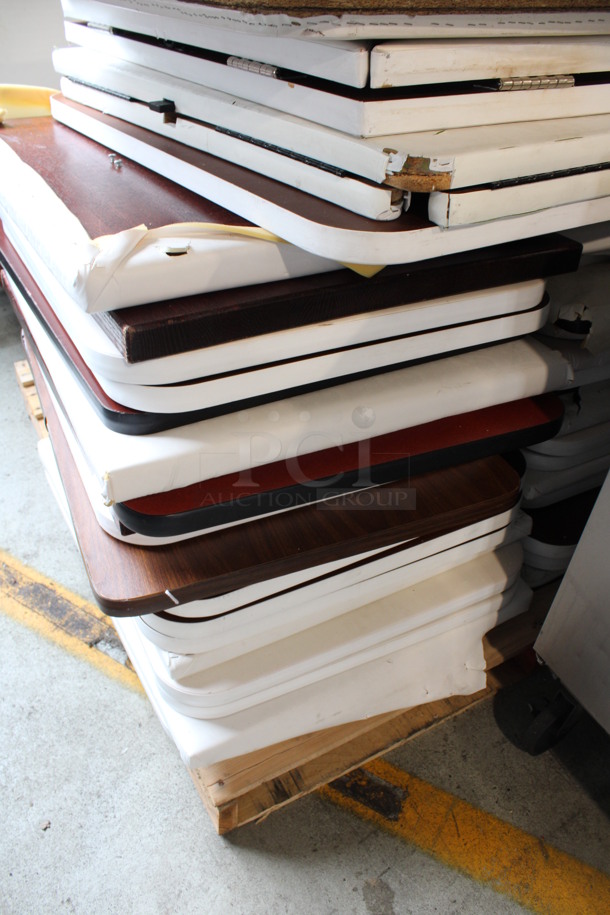 PALLET LOT of 34 Various Round Tabletops. Includes 48x30x1.5. 34 Times Your Bid! - Image 6 of 6