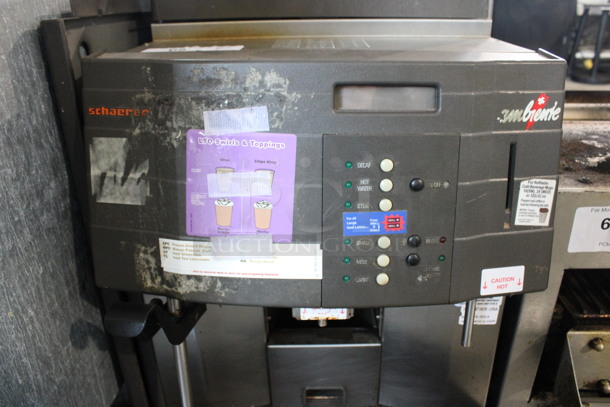 Schaerer Model Ambiente Stainless Steel Commercial Countertop Coffee Espresso Machine w/ Steam Wand. 210 Volts. 17x21x27 - Image 3 of 5