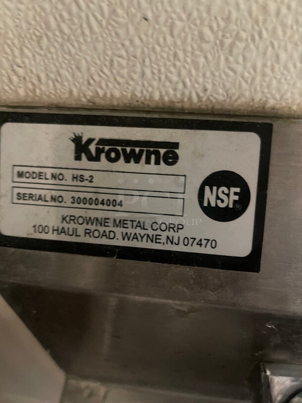 Nice! Krowne HS-2 Commercial Stainless Steel Hand Sink NSF - Image 7 of 7