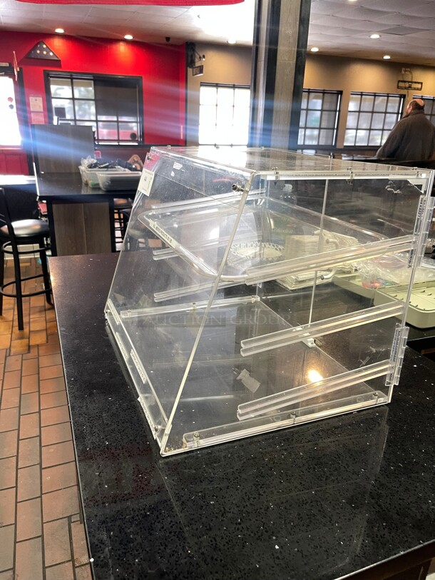 Clean! Choice 3 Tray Commercial Bakery Display Case with Rear Doors NSF - Image 4 of 8