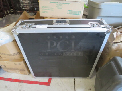 One Hard Shell Case. 34X34X9 